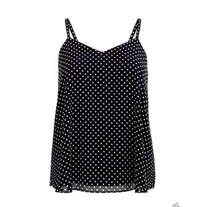 Torrid polka dot top